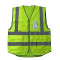 5 Pockets High Visibility Safety Vest with Reflective Strips